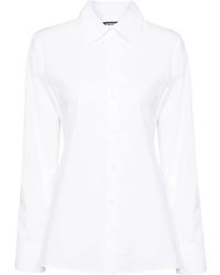 Jacquemus - Blouse With Cut-Out Detail And Adjustable Waistband - Lyst
