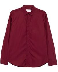 Costumein - Concealed-Placket Long-Sleeve Shirt - Lyst