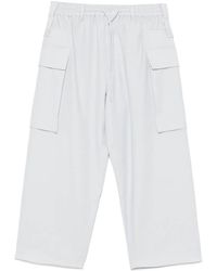 Y-3 - Wide-Leg Cargo Pants - Lyst