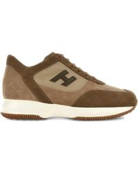 Hogan - Interactive Logo-Patch Sneakers - Lyst