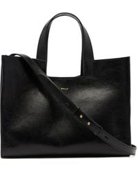 Bally - Easy Logo-Detail Leather Tote Bag - Lyst