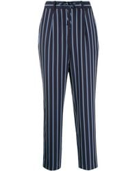 Tommy Hilfiger - Stripe-print Slim-fit Trousers - Lyst