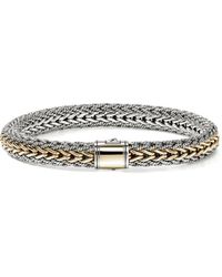 John Hardy - 14K And Sterling Icon Bracelet - Lyst