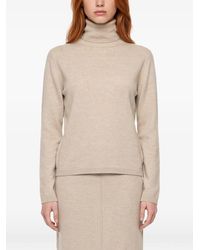 Antonelli - Baviera Roll-Neck Ribbed-Trim Sweater - Lyst