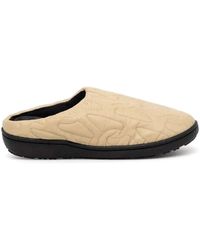 SUBU - Outline Quilted Logo-Detail Slippers - Lyst