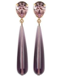 Jennifer Behr - Caroline Teardrop Earrings - Lyst