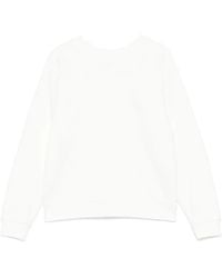 forte_forte - Logo-Patch Sweatshirt - Lyst