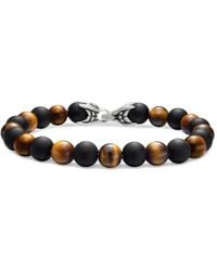 David Yurman - Sterling Spiritual Beads Alternating Bracelet (8Mm) - Lyst