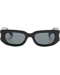 Saint Laurent - Lunettes De Soleil Sl 697 À Monture Rectangulaire - Lyst