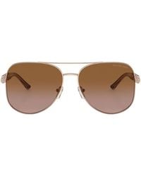 Michael Kors - Chianti Pilot-Frame Sunglasses - Lyst