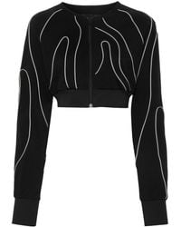 Y-3 - Piping-Detail Cropped Jacket - Lyst