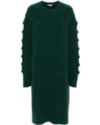 Stella McCartney - Robe Mi-Longue En Maille À Col Rond - Lyst