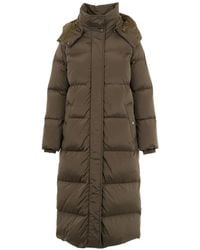 Woolrich - Cappotto Trapuntato Con Cappuccio - Lyst
