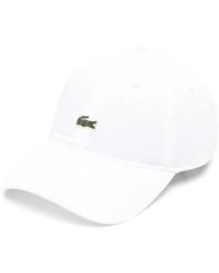 Lacoste - Logo-Patch Adjustable-Fit Cap - Lyst