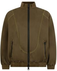 Herno - High-Neck Bomber Jacket - Lyst