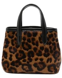 Liviana Conti - Petit Sac Porté Épaule Ayala À Imprimé Léopard - Lyst