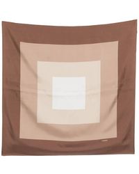 Lardini - Sciarpa Con Fantasia Tie Dye - Lyst