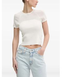 HUGO - T-Shirt A Coste - Lyst