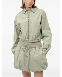 HUGO - Mini Drawstring Bubble-Hem Skirt - Lyst