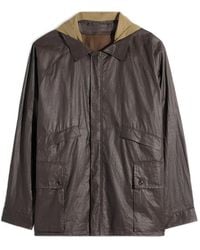 Lemaire - Rain Jacket With Detachable Hood - Lyst