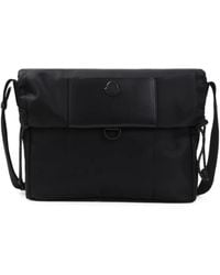 Moncler - Schoudertas Met Omslag En Logo-Patch - Lyst