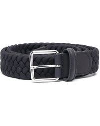 Anderson's - Braided-Design Belt - Lyst