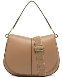Gianni Chiarini - Helena Round Flap Shoulder Bag - Lyst