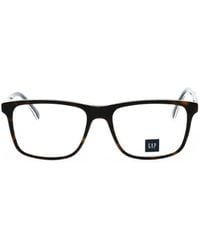 Gap - Tortoiseshell-Effect Rectangle-Frame Glasses - Lyst
