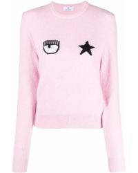 Chiara Ferragni - Sweaters Pink - Lyst