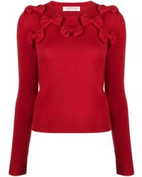 Valentino Garavani - Maglione Con Fiocco - Lyst
