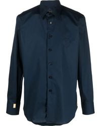 Billionaire - Cut Long-Sleeve Shirt - Lyst