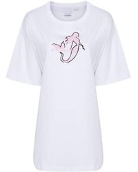 Pinko - Televisivo Cotton T-shirt - Lyst