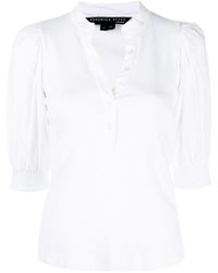 Veronica Beard - Coralee Button-up Top - Lyst