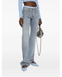 Dolce & Gabbana - Patch Pockets Tapered-Legged Jeans - Lyst