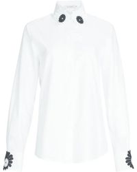 Silvia Tcherassi - Blusa Naroa De Algodón - Lyst