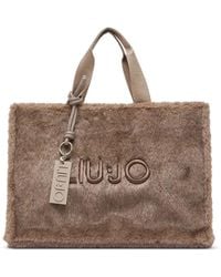 Liu Jo - Large Teddy Tote Bag - Lyst