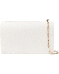 Calcaterra - Shearling Shoulder Bag - Lyst