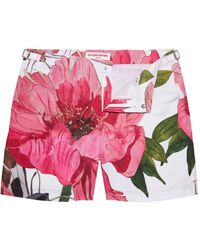 Orlebar Brown - Bulldog Floral-Print Swim Shorts - Lyst