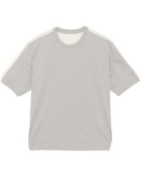 CROQUIS - Two-Tone Crew-Neck T-Shirt - Lyst