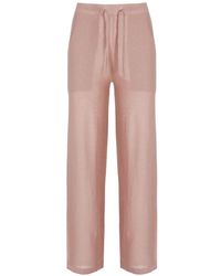 Kangra - Sequin-Embellished Drawstring-Fastening Trousers - Lyst