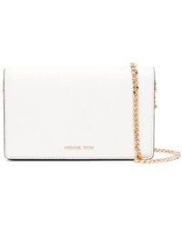 Michael Kors - Medium Crossbodytas Van Bewerkt Leer - Lyst