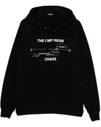 Undercover - Felpa Con Stampa Slogan E Cappuccio - Lyst