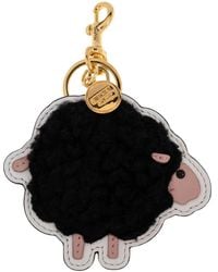 Moschino - Sheep Charm Keyring - Lyst