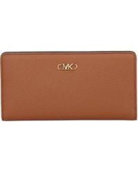 Michael Kors - Logo-Plaque Wallet - Lyst
