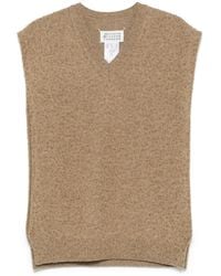 Maison Margiela - Piled-Knit Vest - Lyst