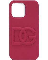 Dolce & Gabbana - Logo-Embossed Iphone 14 Pro Max Case - Lyst