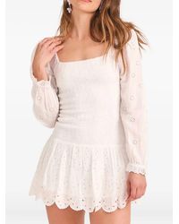 LoveShackFancy - Jayce Mini Dress - Lyst