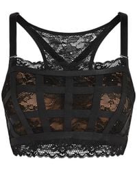 Marlies Dekkers - Lace Padded Plunge Balcony Bra - Lyst