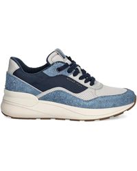 Michael Kors - Trevor Denim-Panel Sneakers - Lyst