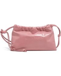 Bimba Y Lola - Mini Logo-Embossed Drawstring Mini Bag - Lyst